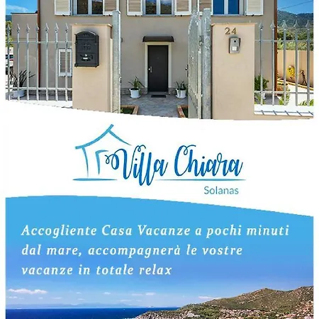 Villa Chiara Solanas Solanas  Buitenkant foto